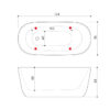 bathtub measures
